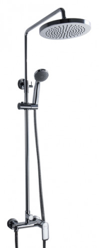 Душевая система Bravat Opal R F9125183CP-A2-RUS Хром нержавеющая сталь на стену