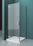 Душевой уголок BelBagno Kraft 90х90 KRAFT-A-12-90-C-Cr-L профиль Хром стекло прозрачное