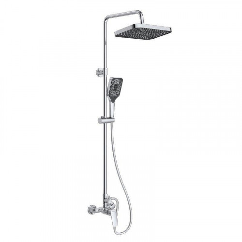 Душевая система BelBagno Due DUE-DOCM-GM цвет Оружейная сталь