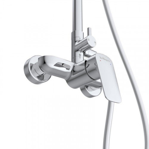Душевая система BelBagno Due DUE-DOCM-GM цвет Оружейная сталь