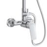Душевая система BelBagno Due DUE-DOCM-GM цвет Оружейная сталь