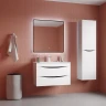 Зеркало Iddis Cloud 80 CLX1000i98 с подсветкой цвет Черный с сенсорным выключателем и диммером