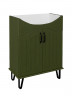Тумба с раковиной DIWO Сочи 65 цвет Зеленый