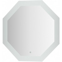 Зеркало Evoform Ledshine 80x80 BY 2605 с подсветкой 25.5 W - сенсорный выключатель - нейтральный белый свет стекло