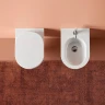 Унитаз Artceram Chic CHV001 05 00 подвесной Белый матовый без сиденья подвесной