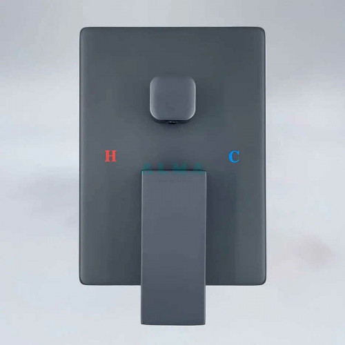 Душевая система ALMAes Elbe TVZ-0811 Черная матовая латунь встраиваемый