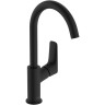 Смеситель для раковины Hansgrohe Logis 71130670 Черный матовый латунь