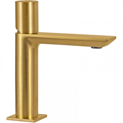 Смеситель для раковины Remer Edge EG512BG Золото брашированное латунь