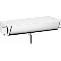Смеситель для душа Hansgrohe Ecostat Select 13161400 с термостатом Хром Белый латунь на стену