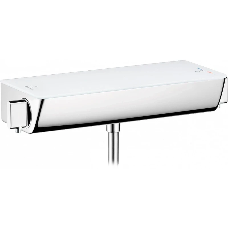 Смеситель для душа Hansgrohe Ecostat Select 13161400 с термостатом Хром Белый латунь на стену