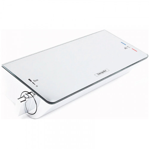 Смеситель для душа Hansgrohe Ecostat Select 13161400 с термостатом Хром Белый латунь на стену