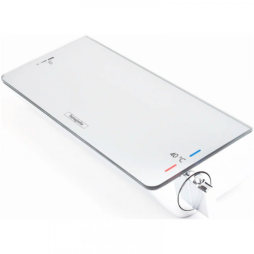 Смеситель для душа Hansgrohe Ecostat Select 13161400 с термостатом Хром Белый латунь на стену