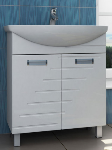 Тумба под раковину Vigo Diana 70 tn.DIA.BAL.70.2D Белая МДФ / ЛДСП