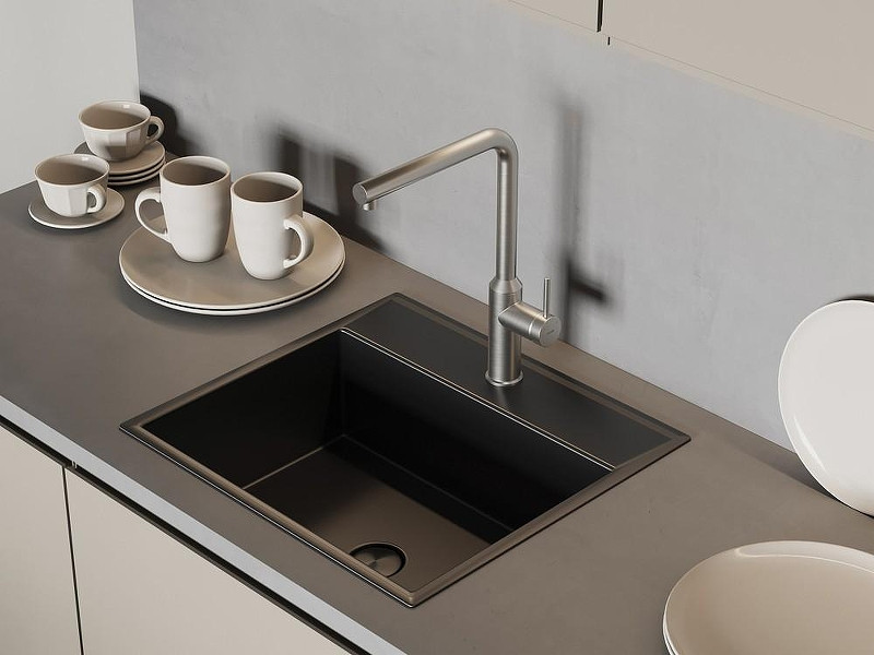 Смеситель для кухни Cersanit Flavis 68241 Хром