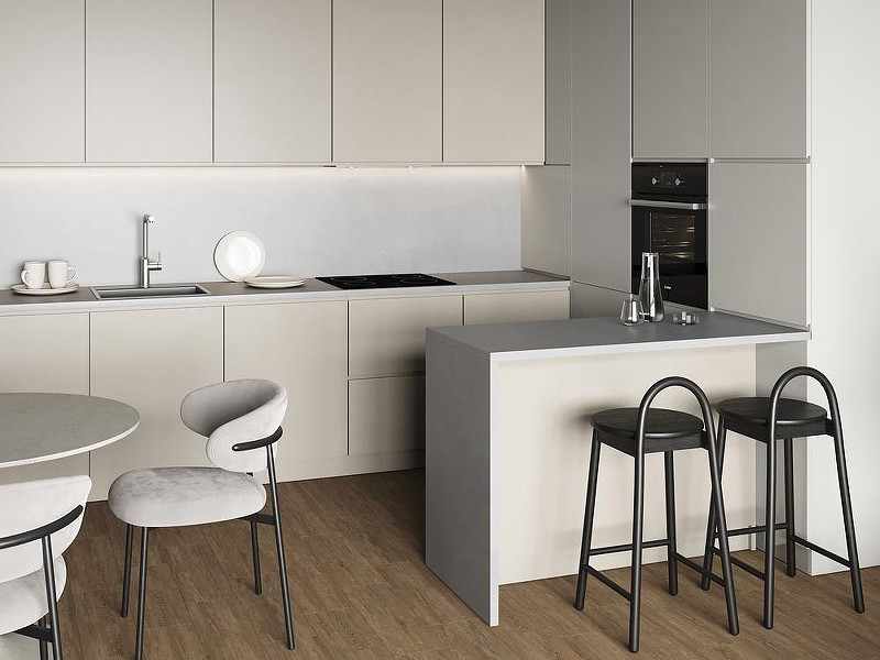 Смеситель для кухни Cersanit Flavis 68241 Хром