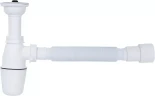 Сифон для раковины Aquanet 342064 цвет Хром