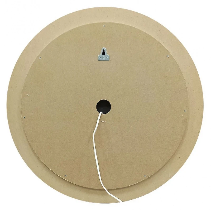 Зеркало Art&Max Napoli AM-Nap-800-DS-F с подсветкой с бесконтактным выключателем Черное матовое МДФ / ЛДСП, стекло