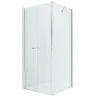 Душевой уголок New Trendy New Soleo Chrome 70х70 D-0143A/D-0090B профиль Хром стекло прозрачное