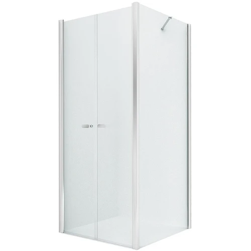 Душевой уголок New Trendy New Soleo Chrome 70х70 D-0143A/D-0090B профиль Хром стекло прозрачное