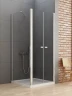 Душевой уголок New Trendy New Soleo Chrome 70х70 D-0143A/D-0090B профиль Хром стекло прозрачное
