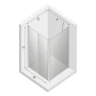 Душевой уголок New Trendy New Soleo Chrome 70х70 D-0143A/D-0090B профиль Хром стекло прозрачное