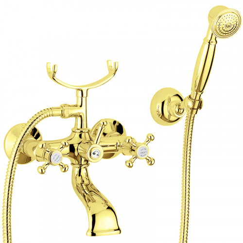 Смеситель для ванны Migliore Lady 18848 Золото латунь на стену