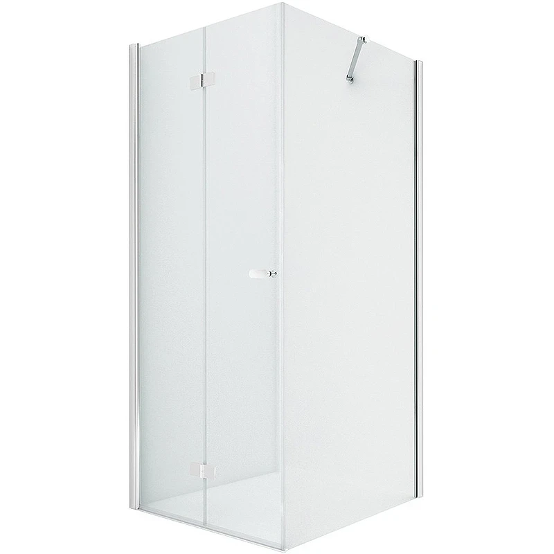 Душевой уголок New Trendy New Soleo Chrome 70х100 L D-0147A/D-0089B профиль Хром стекло прозрачное