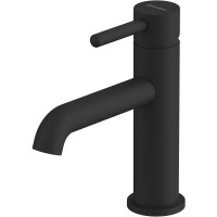Смеситель для раковины Whitecross Y black Y1210BL Черный матовый латунь