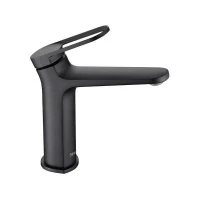 Смеситель для раковины Black&White Gravity GF-7109-MB 7109MB цвет Черный матовый