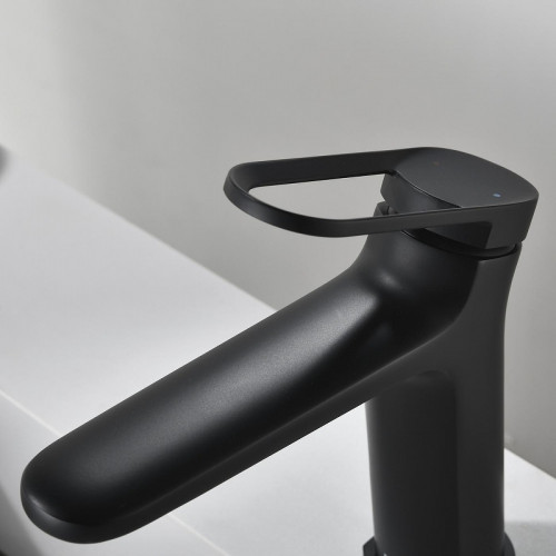 Смеситель для раковины Black&amp;White Gravity GF-7109-MB 7109MB цвет Черный матовый