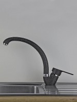 Смеситель для кухни Viko V-4524 Черный мрамор