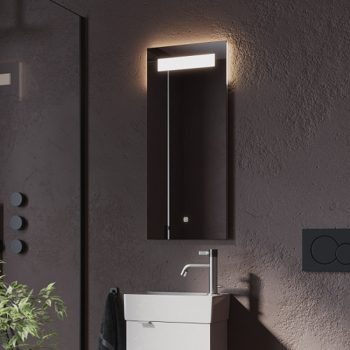 Тумба под раковину Sancos Mini 37 R MN35WR подвесная Белый глянец МДФ / ЛДСП