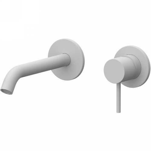 Смеситель для раковины Remer X-Style X15PBO Белый матовый латунь встраиваемый