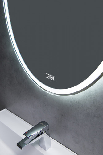 Зеркало BelBagno 75 SPC-VST-750-900-LED-TCH-WARM с подсветкой с подогревом с сенсорным выключателем стекло