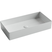 Раковина-чаша Ceramicanova Element 70 CN6071 Белая фарфор накладная