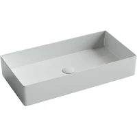 Раковина-чаша Ceramicanova Element 70 CN6071 Белая фарфор накладная