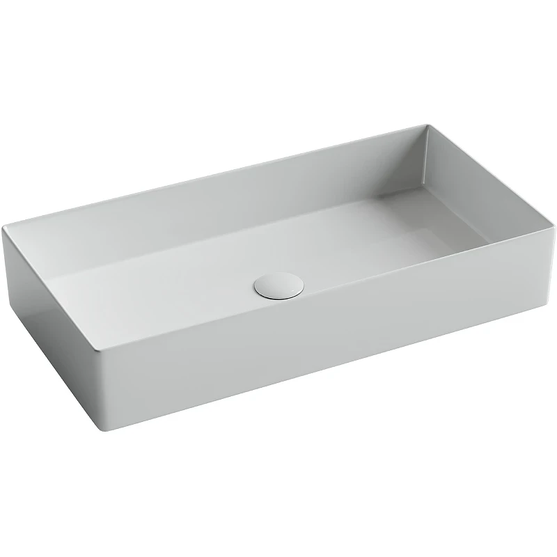 Раковина-чаша Ceramicanova Element 70 CN6071 Белая фарфор накладная