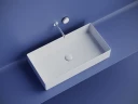 Раковина-чаша Ceramicanova Element 70 CN6071 Белая фарфор накладная