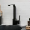 Смеситель для кухни WasserKRAFT Abens 2007 Чёрный матовый латунь