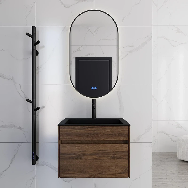 Тумба под раковину Vincea Chiara 60 VMC-2C600CO подвесная цвет C.Oak