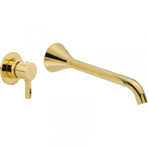 Смеситель для раковины Migliore Sirius 28182 Золото латунь встраиваемый