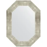 Зеркало Evoform Polygon 76х56 BY 7197 в багетной раме - Алюминий 90 мм стекло