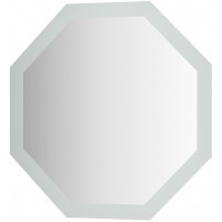 Зеркало Evoform Ledshine 100x100 BY 2507 с подсветкой 32 W - без выключателя - нейтральный белый свет стекло
