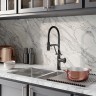 Смеситель для кухни Iddis Grange GRAGMFLi05 Графит латунь