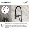 Смеситель для кухни Iddis Grange GRAGMFLi05 Графит латунь