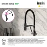 Смеситель для кухни Iddis Grange GRAGMFLi05 Графит латунь