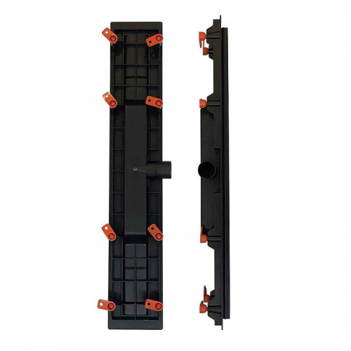 Душевой лоток Veconi Harmony Black 950 V950HB с Черной матовой решеткой