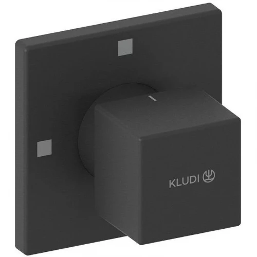 Переключатель потоков Kludi Decus 548463975 Черный матовый