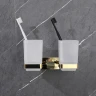 Стакан для зубных щеток Gappo G0708-3 двойной цвет Золото