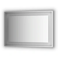 Зеркало Evoform Ledside 75х110 Сталь стекло